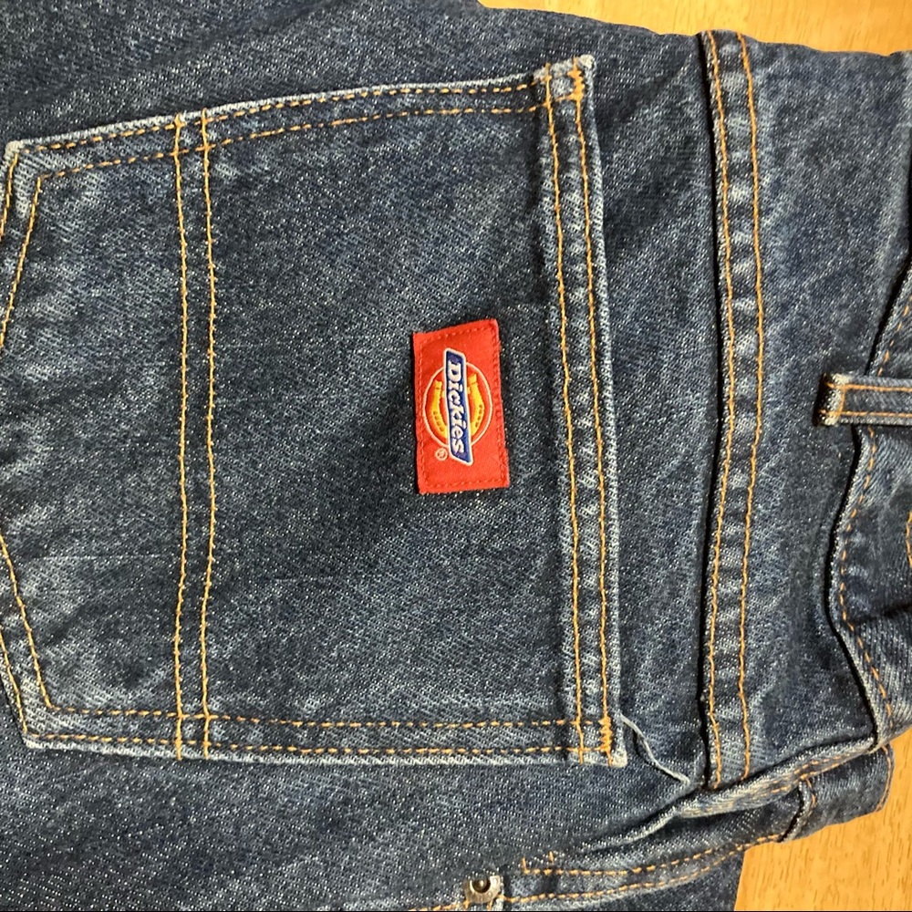 Dickies Blue Jeans Work Pants Straight  32 x 34